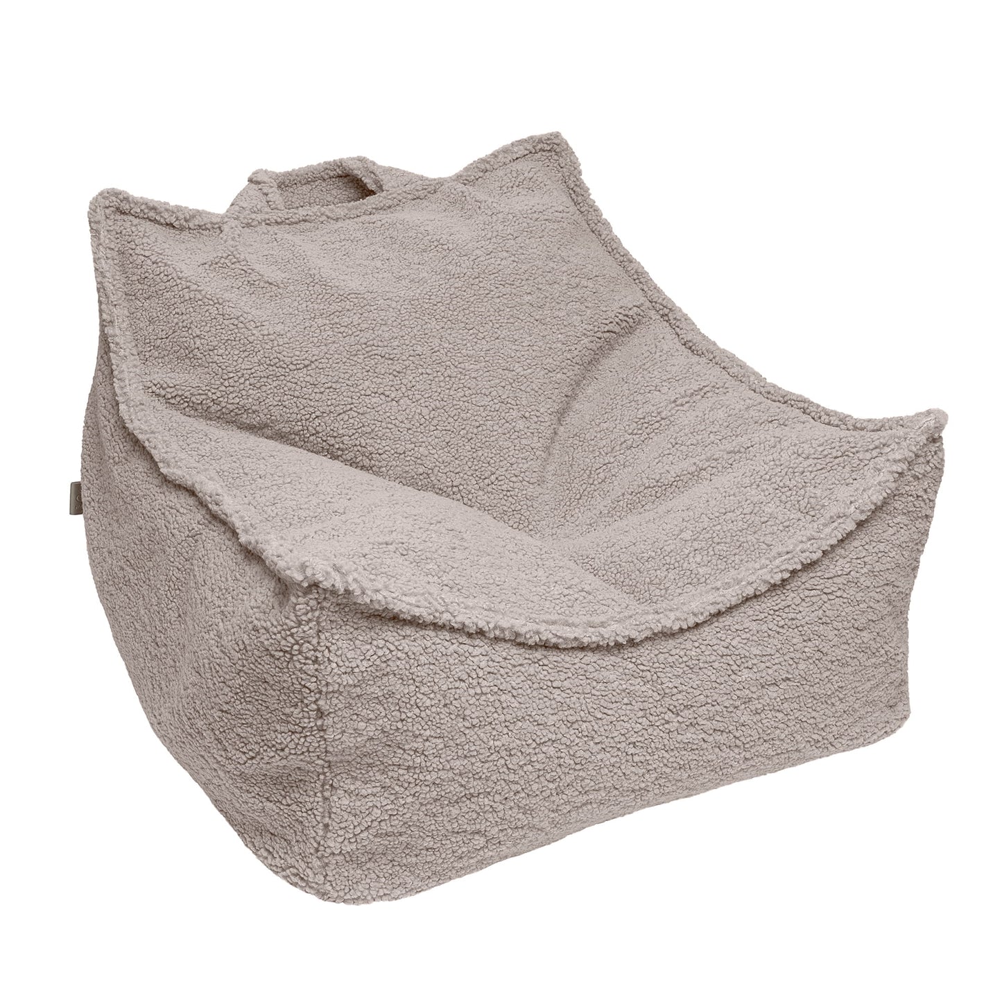 Poef Kinderen Zacht Comfortabel Grijs Meubels Speelplek by MeowBaby