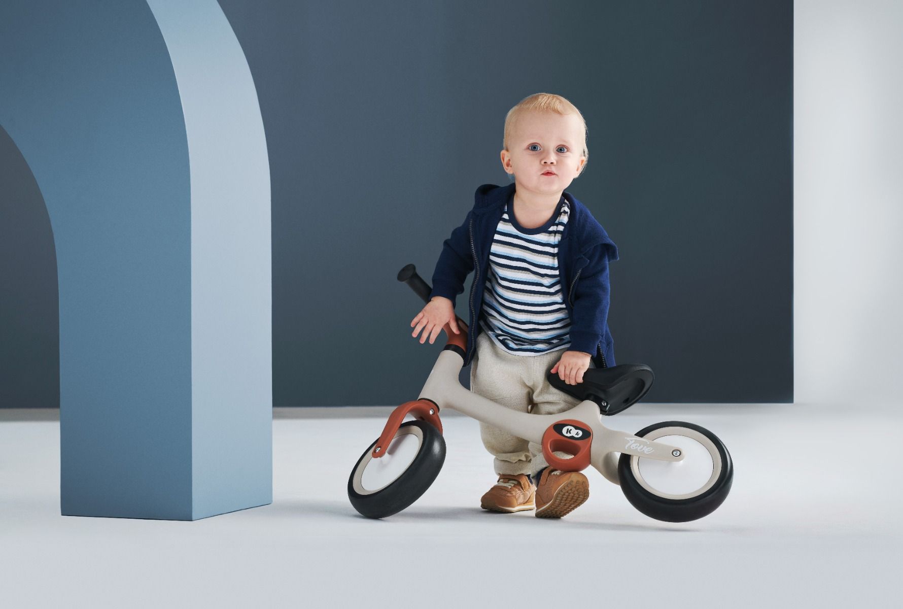 Kinder Loopfiets | Beige by Kinderkraft