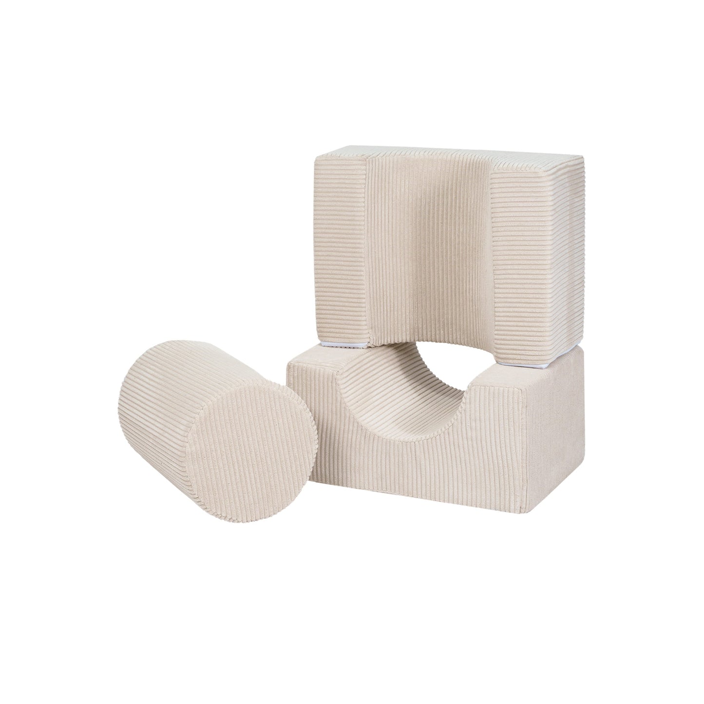 Esthetische Vormenset Drie Delig Ecru Voor Speelplezier by MeowBaby