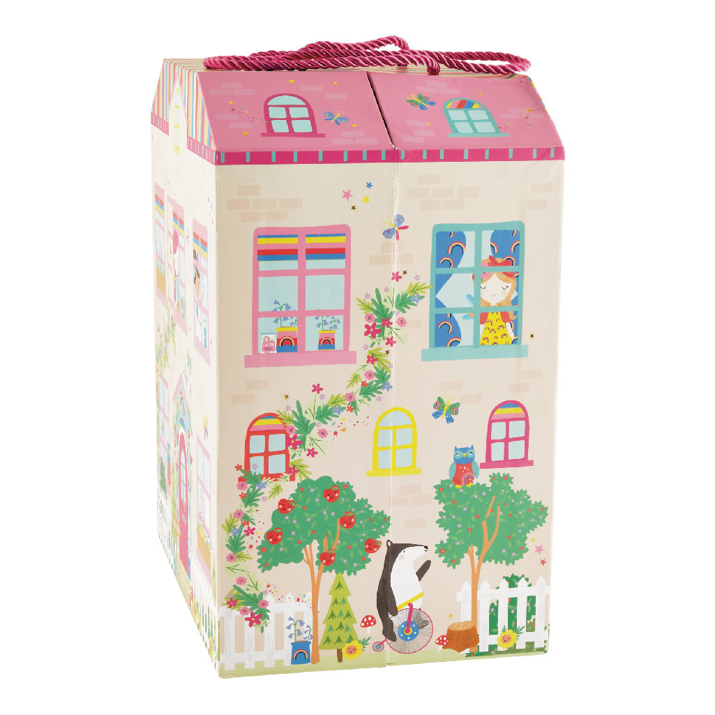 Houten Speelbox Regenboogelf Speelset Exclusief Kinderpakket by Floss & Rock