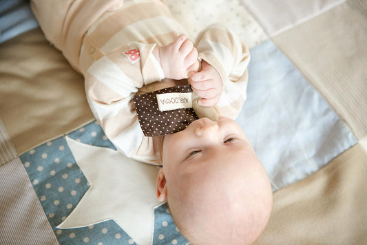 Babypakket Knuffeldeken Vlag Ritselend Zacht Textiel by Karloova