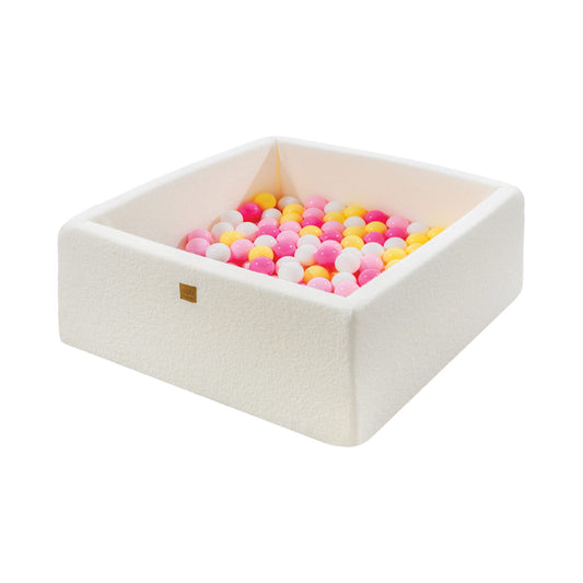 Ballenbak Kleurrijke Vierkante Speelset Met Ballen by MeowBaby