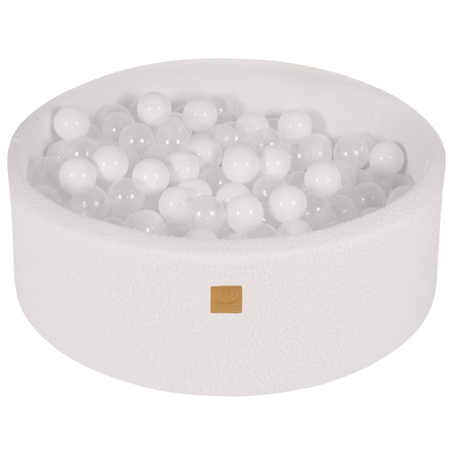 Ronde Ballenbak Met Witte Transparante Ballencollectie by MeowBaby