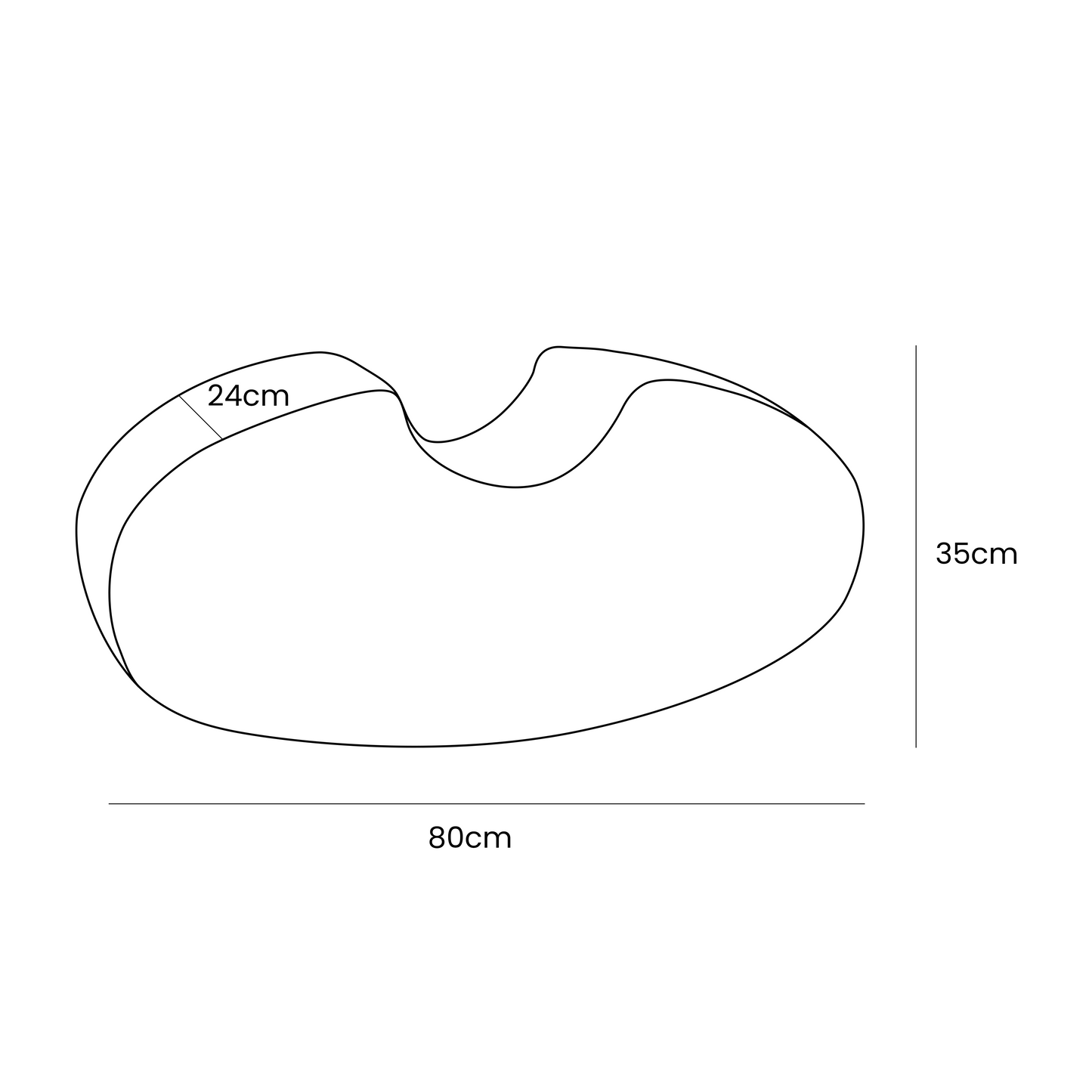 Bonenvormige Schuimmodule Voor Creatief Spel Turkoois by MeowBaby