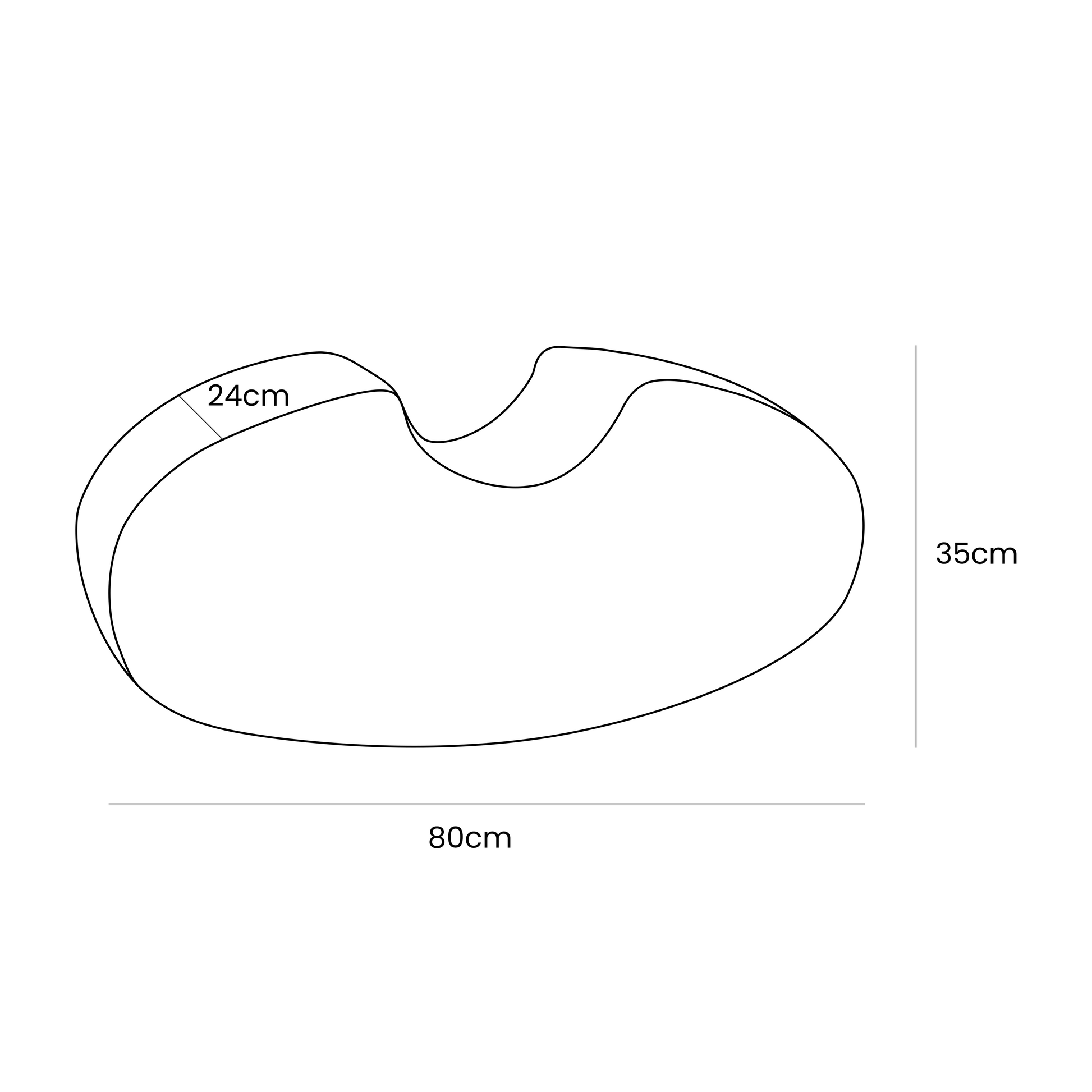 Boonvormige Schuimmodule Fluwelen Zachte Ecru Veilig by MeowBaby