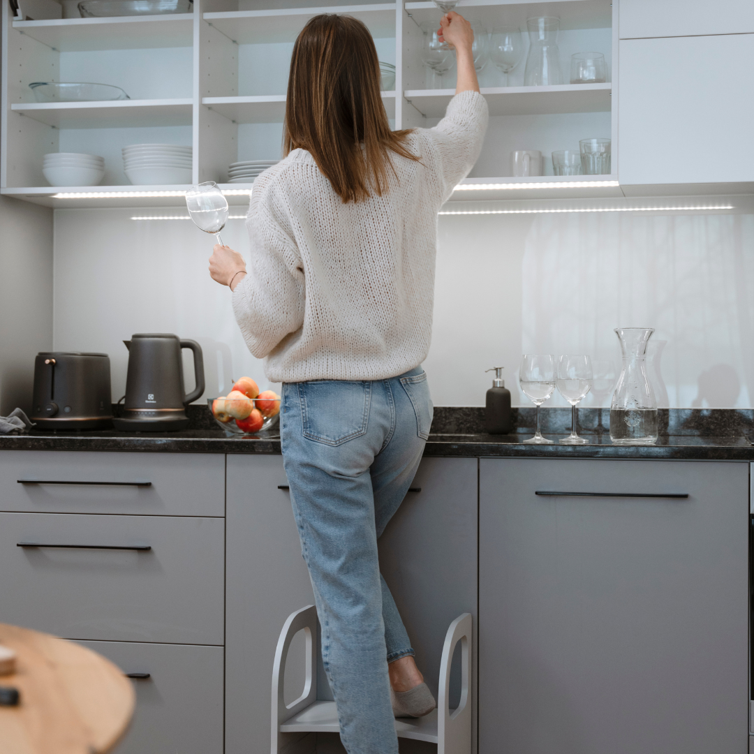 Verstelbaar Opstapje Voor Zindelijkheidstraining Grijs by Ette Tete