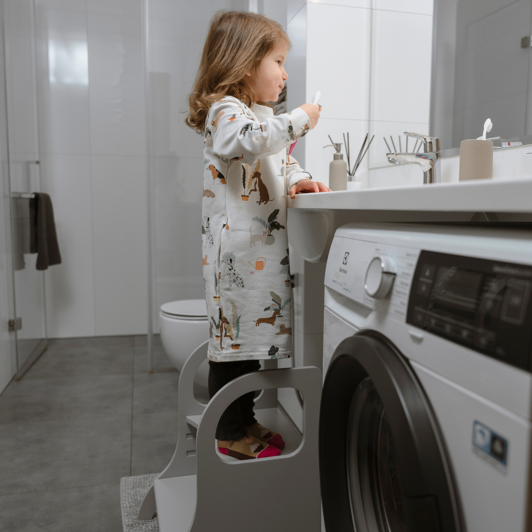 Verstelbaar Opstapje Voor Zindelijkheidstraining Grijs by Ette Tete