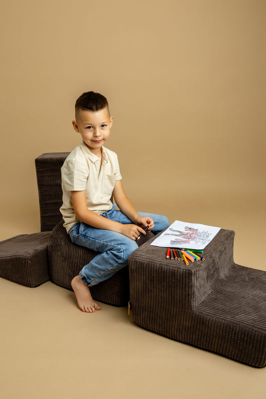 Esthetische Vormenset Bruin Speelsets Voor Kinderen by MeowBaby