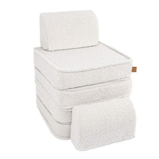 Modulaire Kinderbank Met Verstelbare Rugleuning Crème by MeowBaby