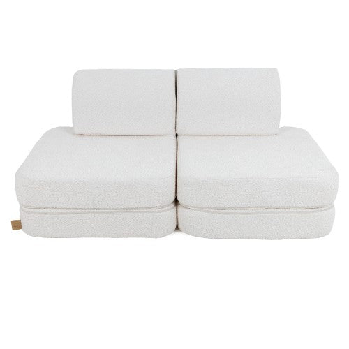 Modulaire Kindersofa Met Zachte Bouclé Afwerkingskwaliteit by MeowBaby