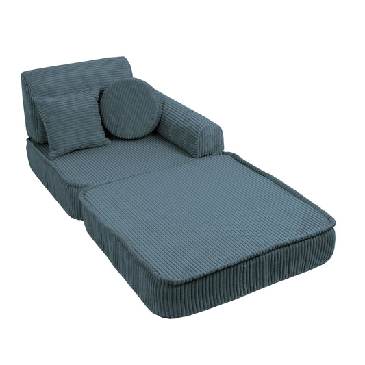 Modulaire Kinderbank Turkoois Met Maximale Zitcomfort by MeowBaby