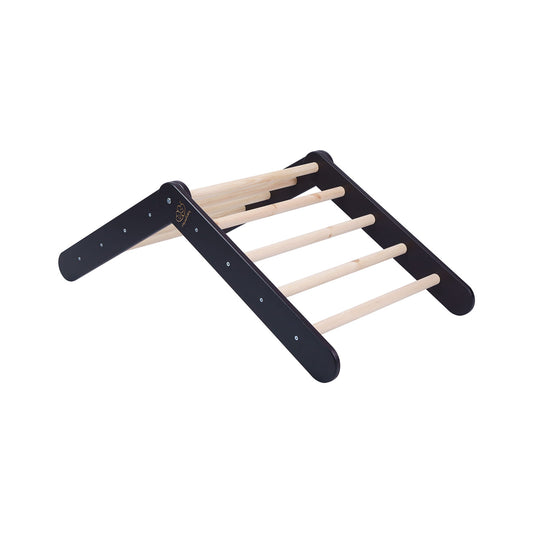 Houten Pikler Klimladder Zwart Montessori Speelobject by MeowBaby