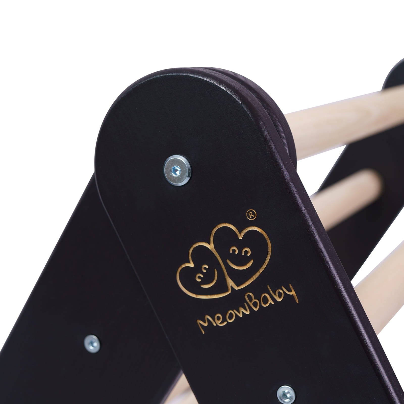 Kleuterhuisje Met Klimladder En Blauwgrijze Afdekking by MeowBaby