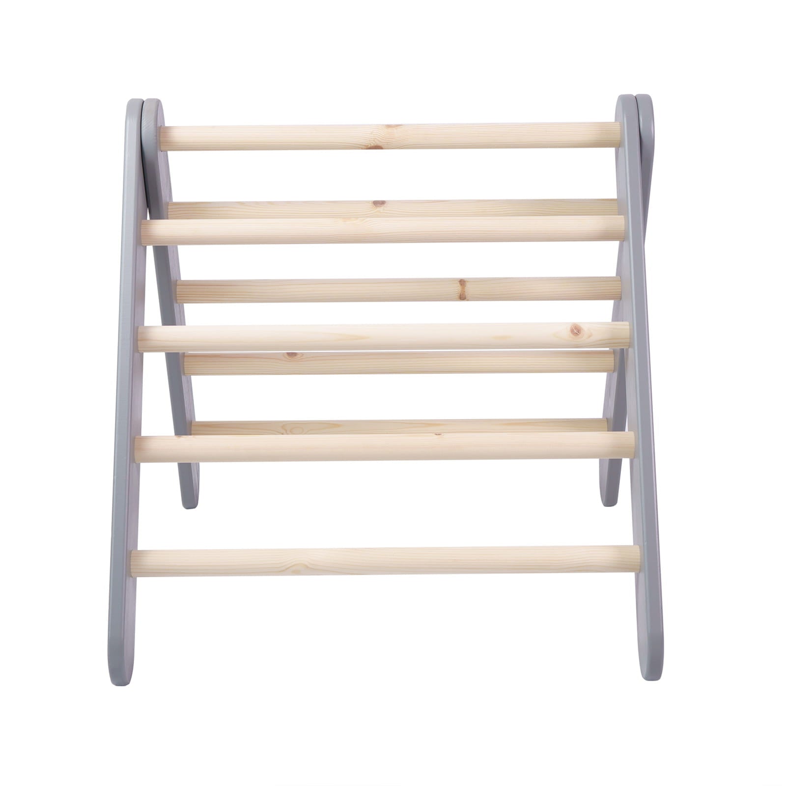 Houten Piklerladder Grijs Montessori Bewegingsvriendelijk by MeowBaby