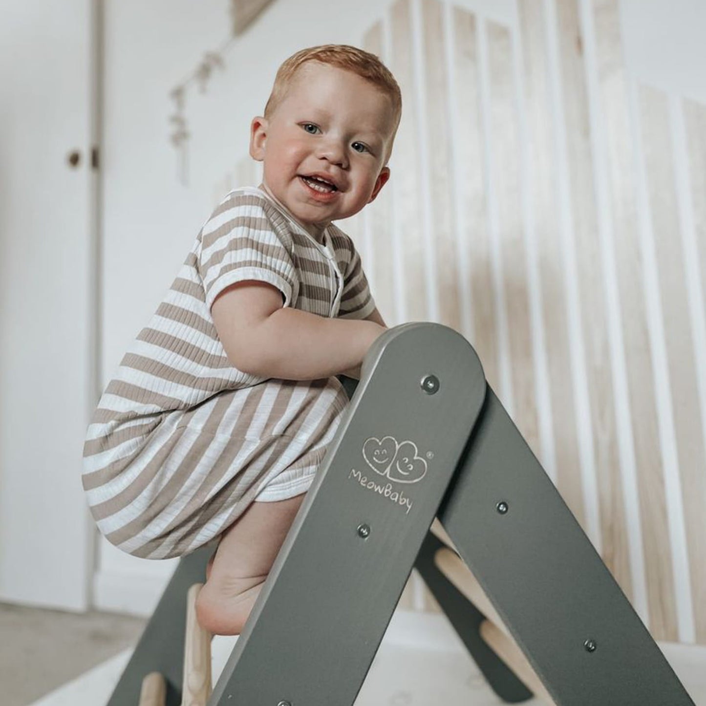 Kinderladderhuis Speciaal Voor Kinderen Blauwgrijze Hoes by MeowBaby