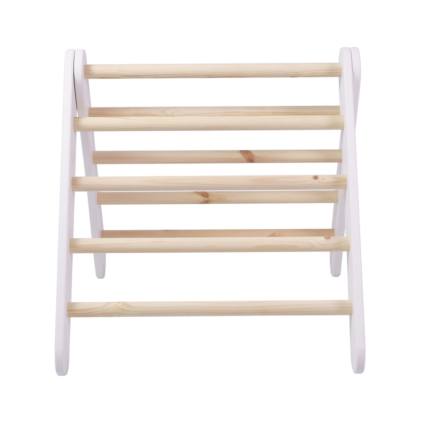 Grote Houten Montessori Piklerladder Witafwerking Duurzaam by MeowBaby