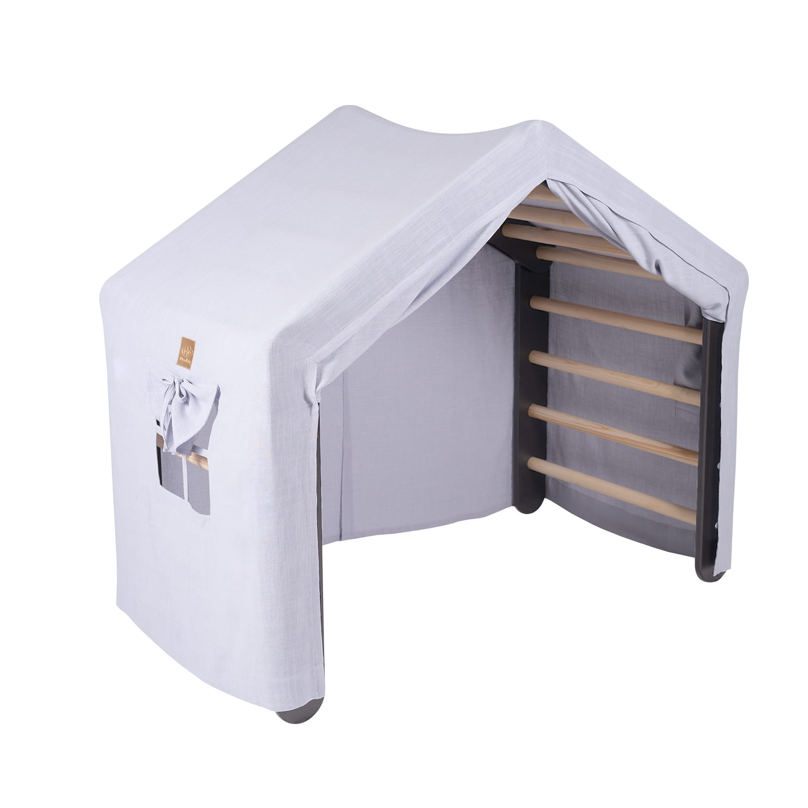 Ladderhuis Groot Grijs Met Blauwgrijze Beschermhoes by MeowBaby