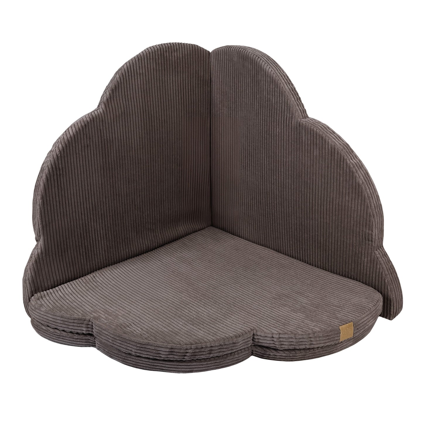 Speelmat Bruine Wolkvorm Voor Kinderen Met Zachte Vulling by MeowBaby