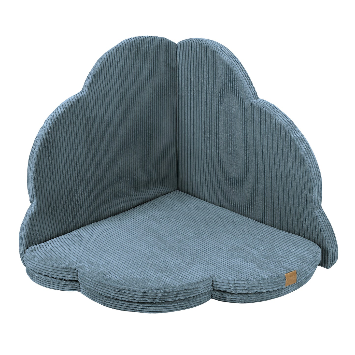 Speelmat Wolkvorm Turkoois Zachte Veilige Kinderen by MeowBaby