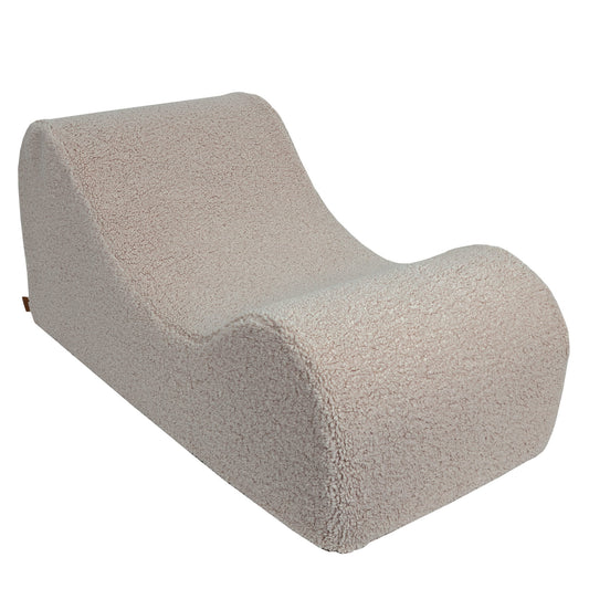 Ligstoel Wave Loungefauteuil Lichtgrijs Bearly Kinderen by MeowBaby