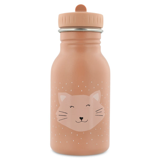 Roestvrij Staal Fles 350 Ml Duurzaam Voor Kinderen Mrs Cat by Trixie Baby