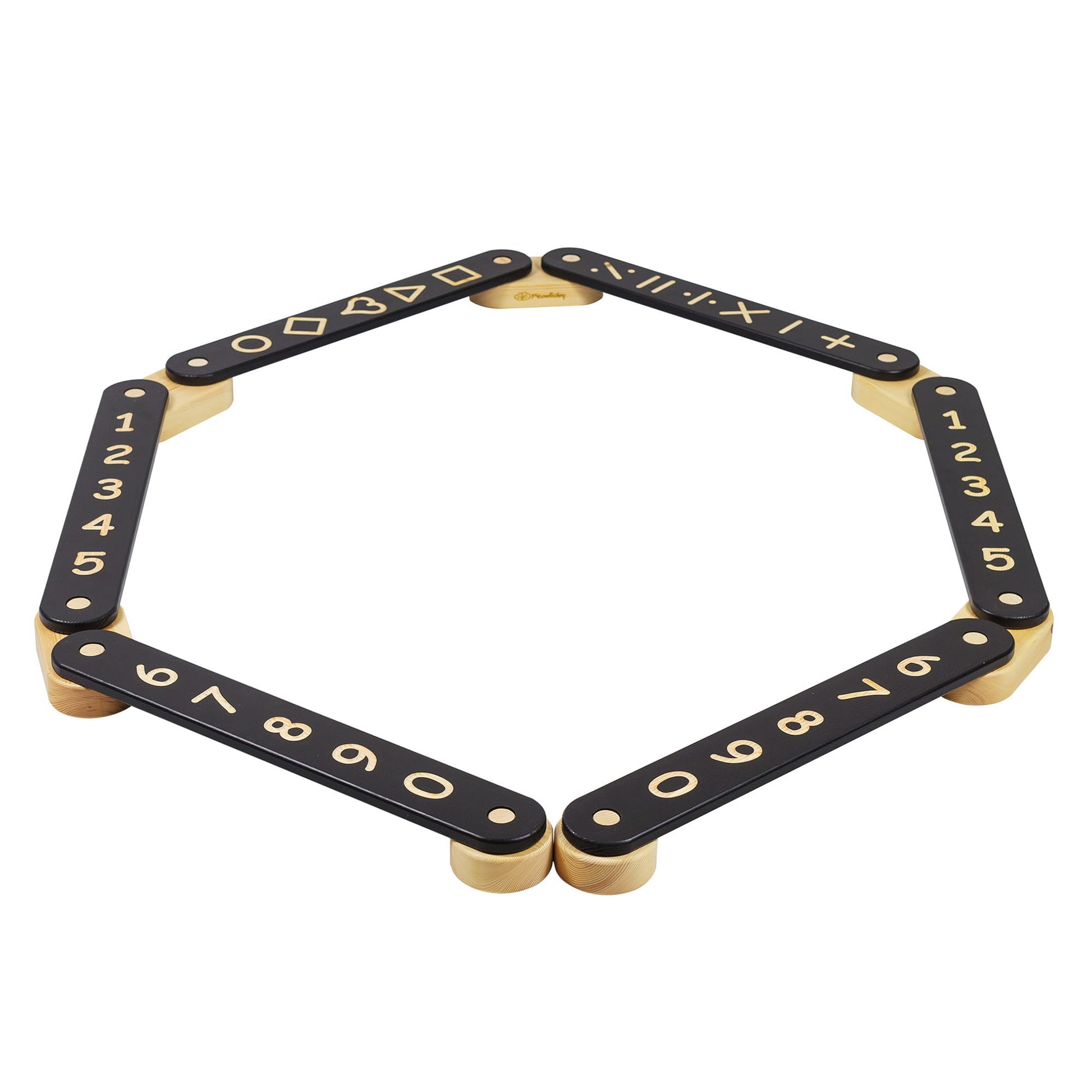 Houten Evenwichtsbalk Zes Elementen Educatief Kinderen by MeowBaby