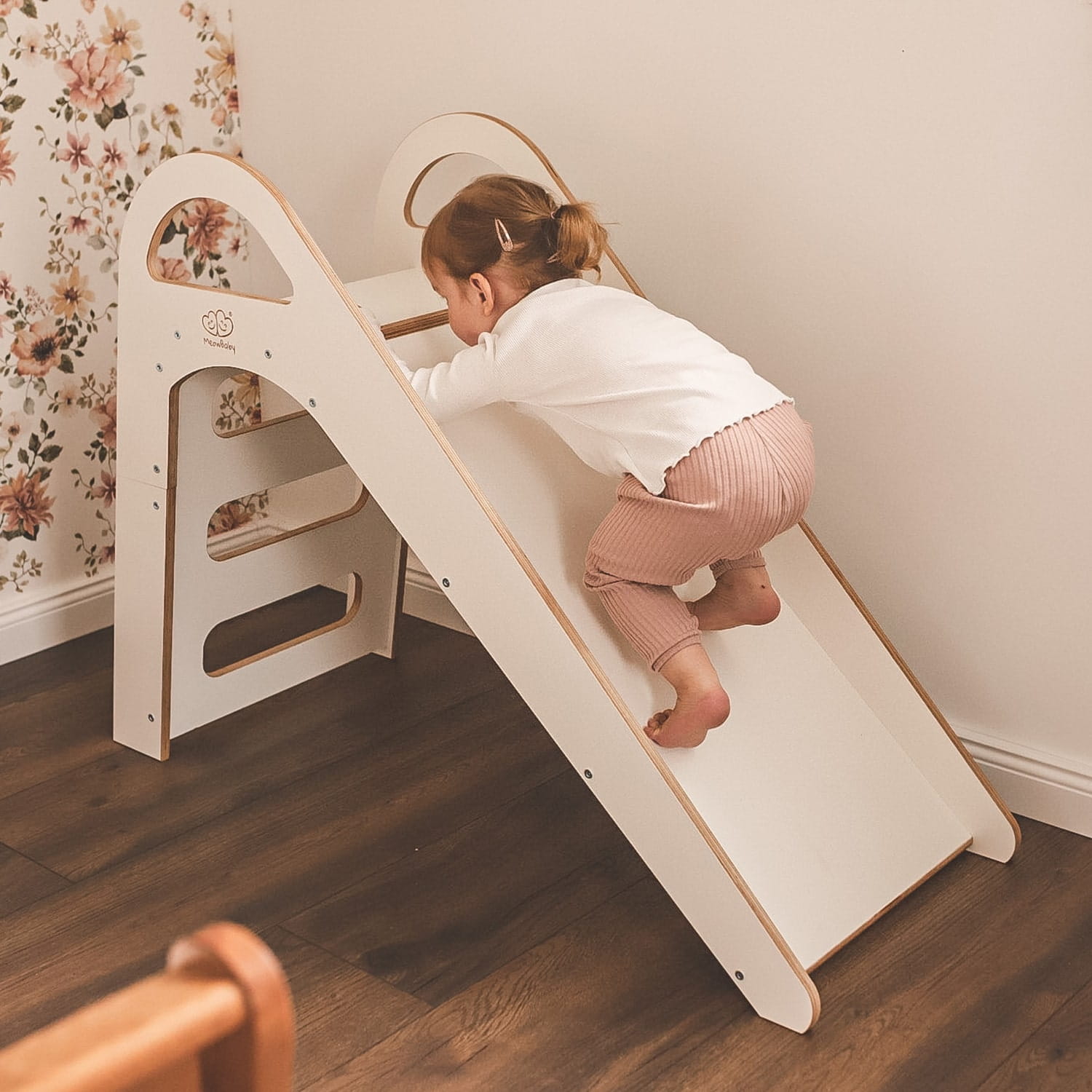 Houten Glijbaan Scandinavisch Speelruimte Voor Kinderen by MeowBaby