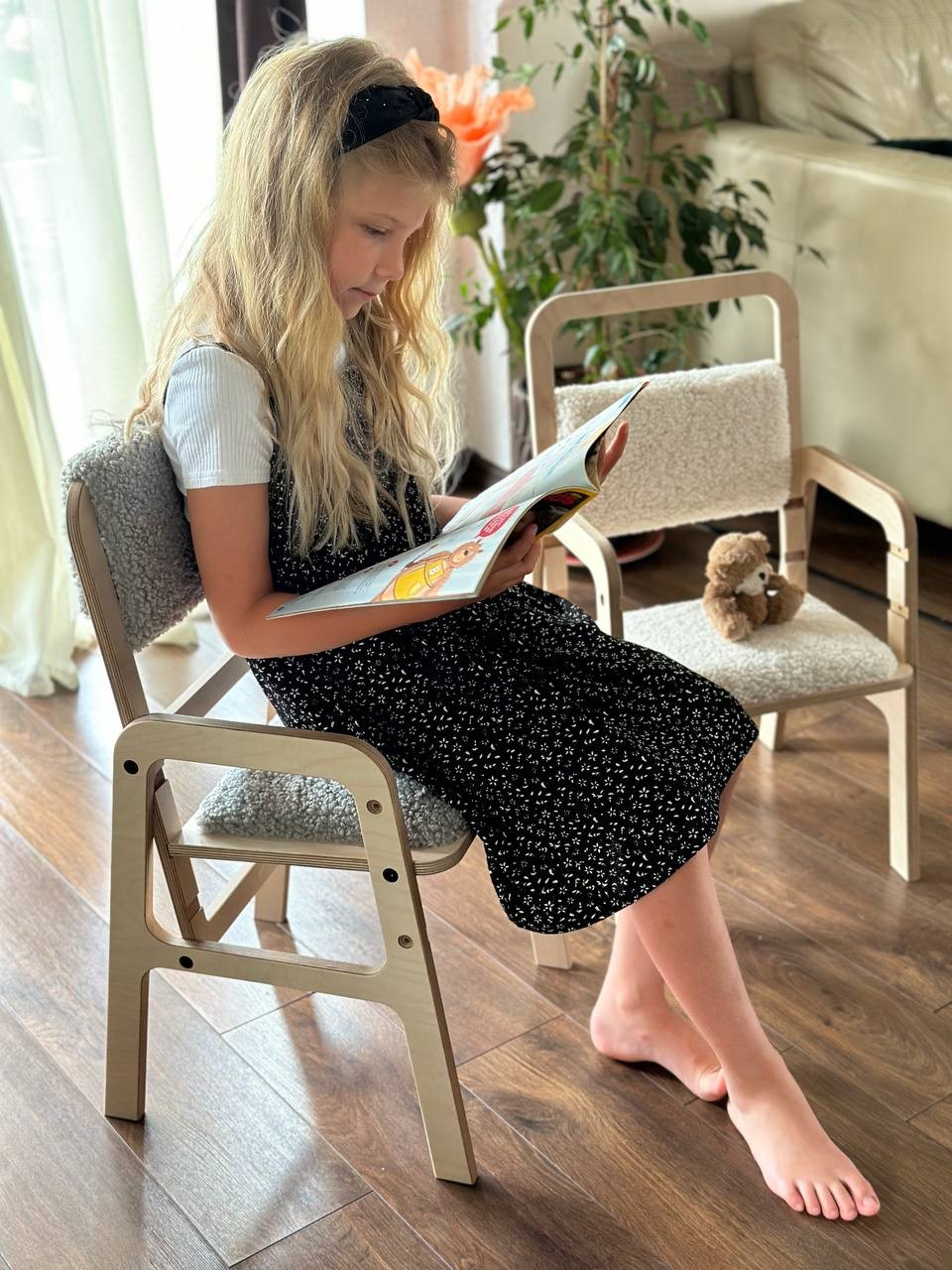 Verstelbare Kinderstoel Ergonomisch Veilig Voor Kinderen by Luula