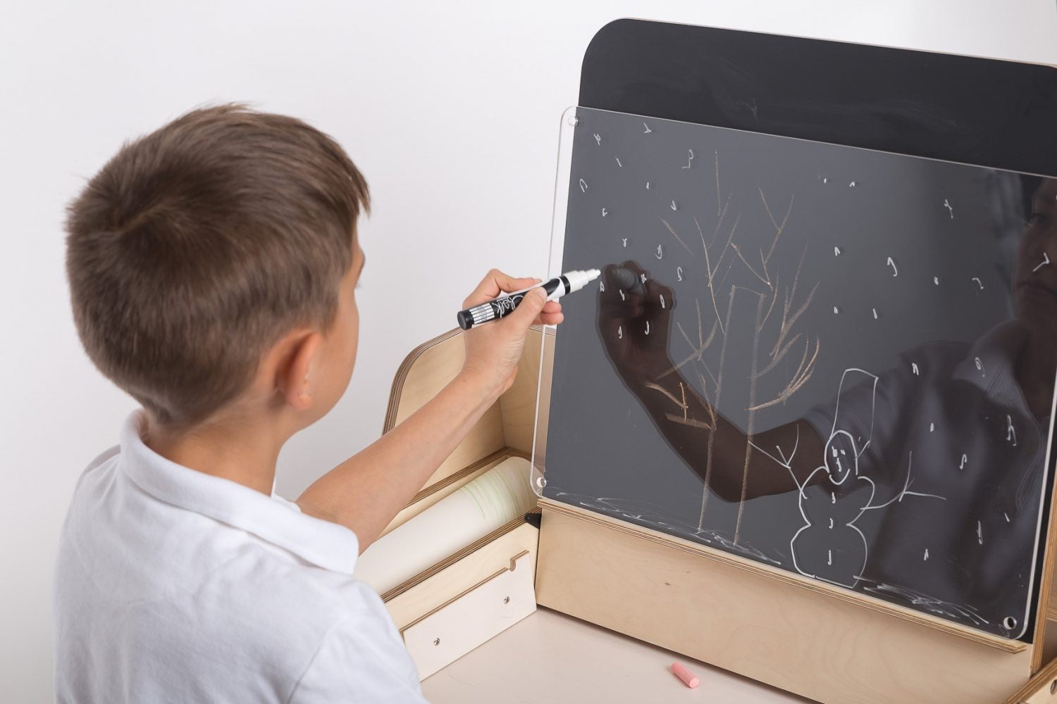 Verstelbare Montessori Tafel Stoelenset Kinderen Julle by Luula