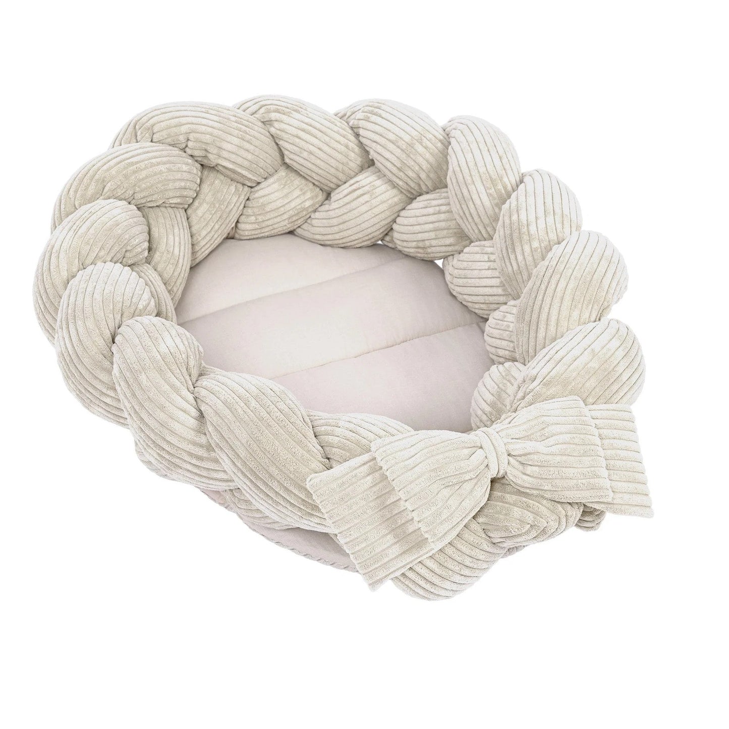Babynest met Gevlochten Bumper
