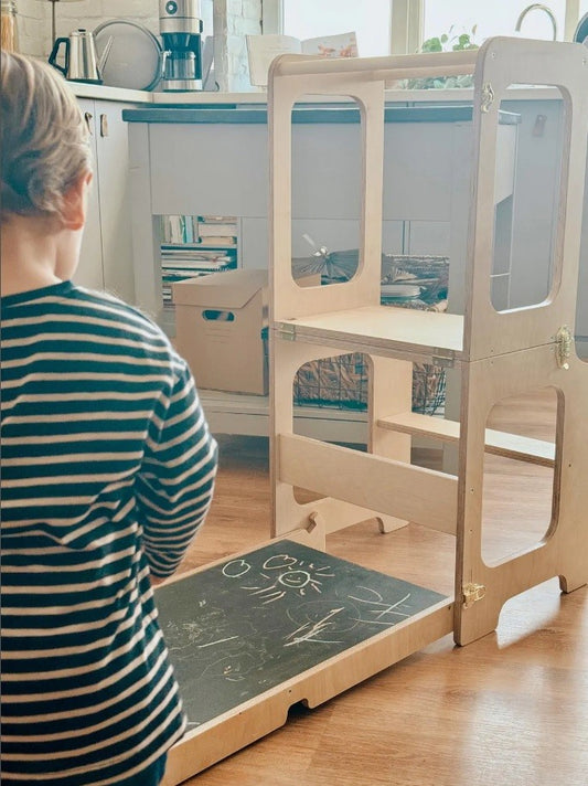 Kindermeubel Multifunctioneel Glijbaan Bord Kleurvast by Family-scl