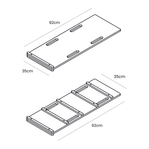 Houten Droomschommelstoel Met Kussen Glijbaan Ladder by MeowBaby