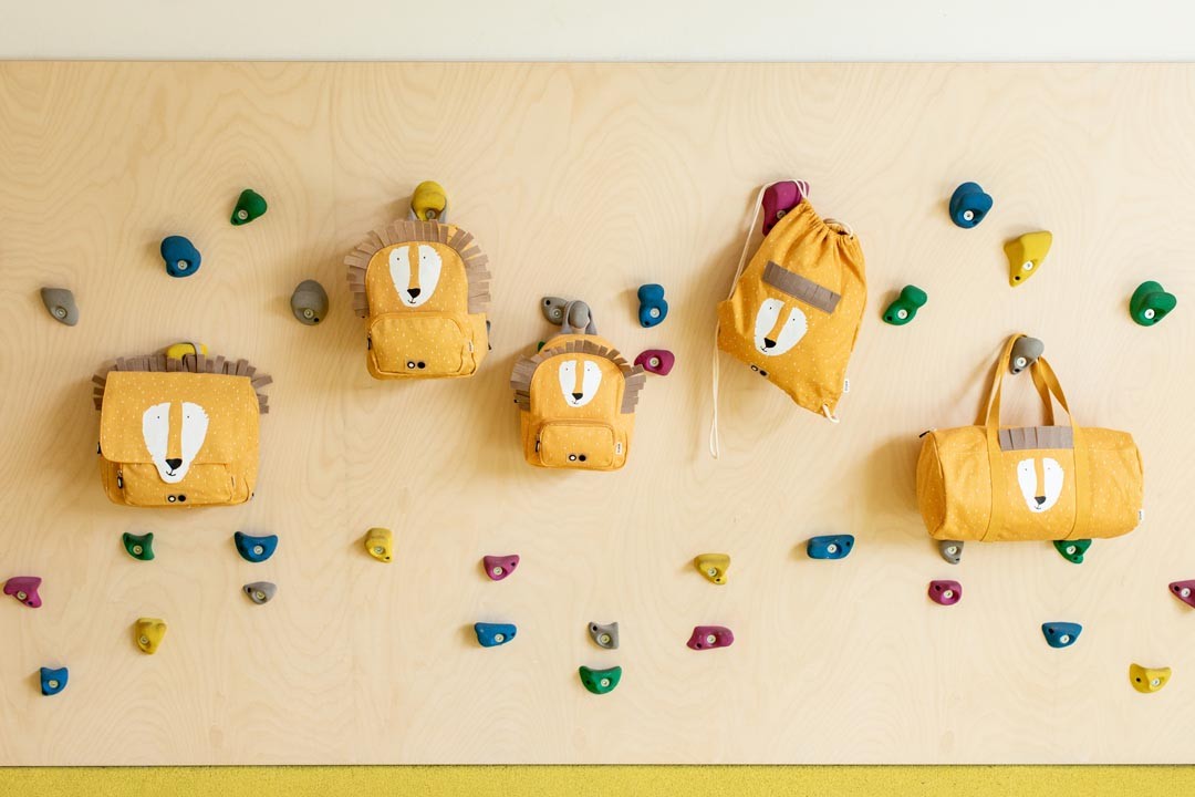 Trekkoordzak Waterdicht Naamlabel Klein Binnenvak Speels by Trixie Baby