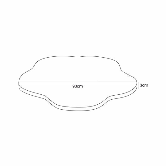 Ballenbak Schuim Baby Turkoois Bloemenmotief Vormgeving by MeowBaby