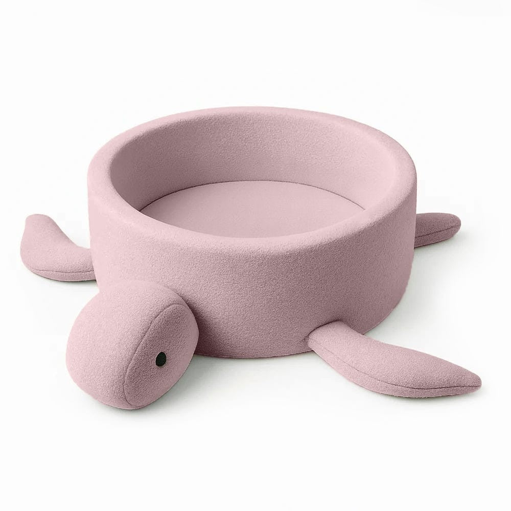 Ballenbak Schildpad Boucléachtige Roze Zonder Ballen by MeowBaby