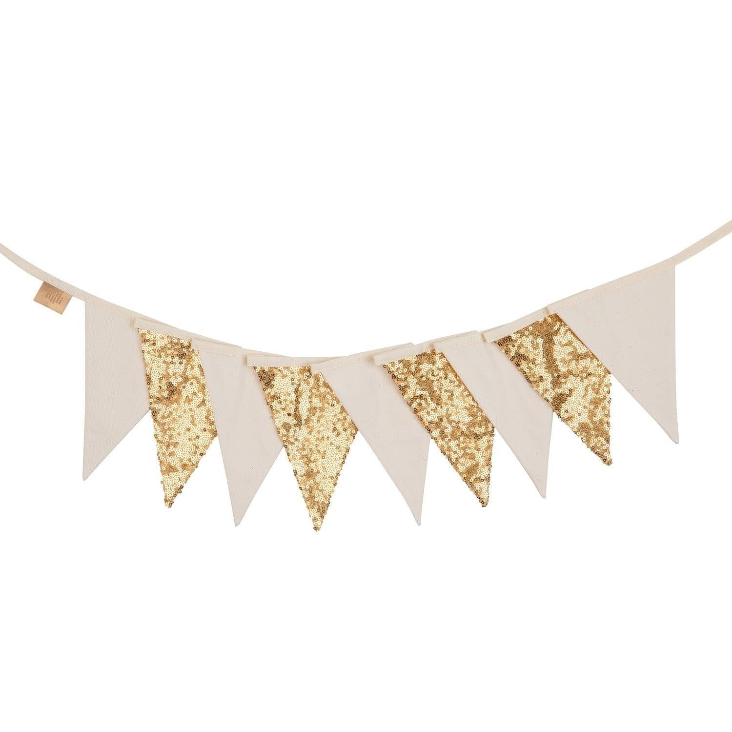 Pailletten Slinger Goud Beige Voor Kinderkamerdecor by moi mili