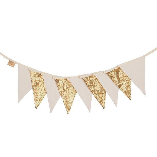 Pailletten Slinger Goud Beige Voor Kinderkamerdecor by moi mili