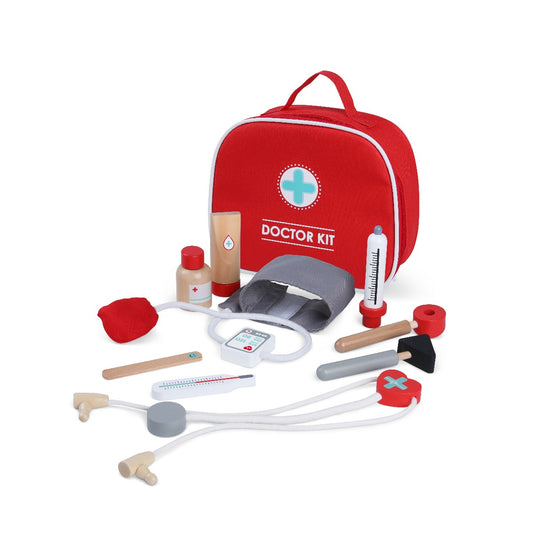 Houten Dokters Gereedschapset Educatief Realistisch by Gerardo's Toys