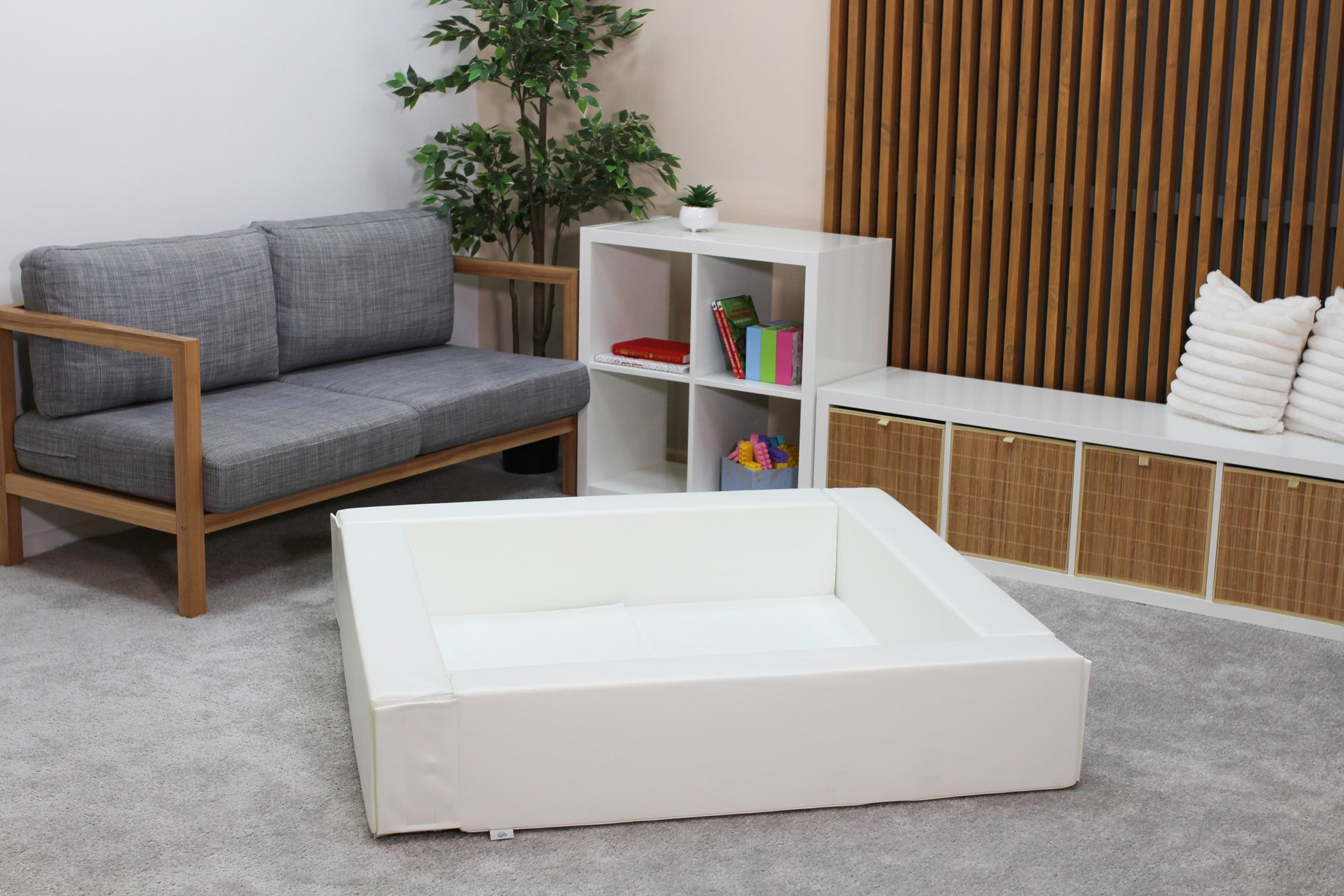 Ballenspeelbak Zachte Veilig Wit Kindvriendelijk Compact by IGLU