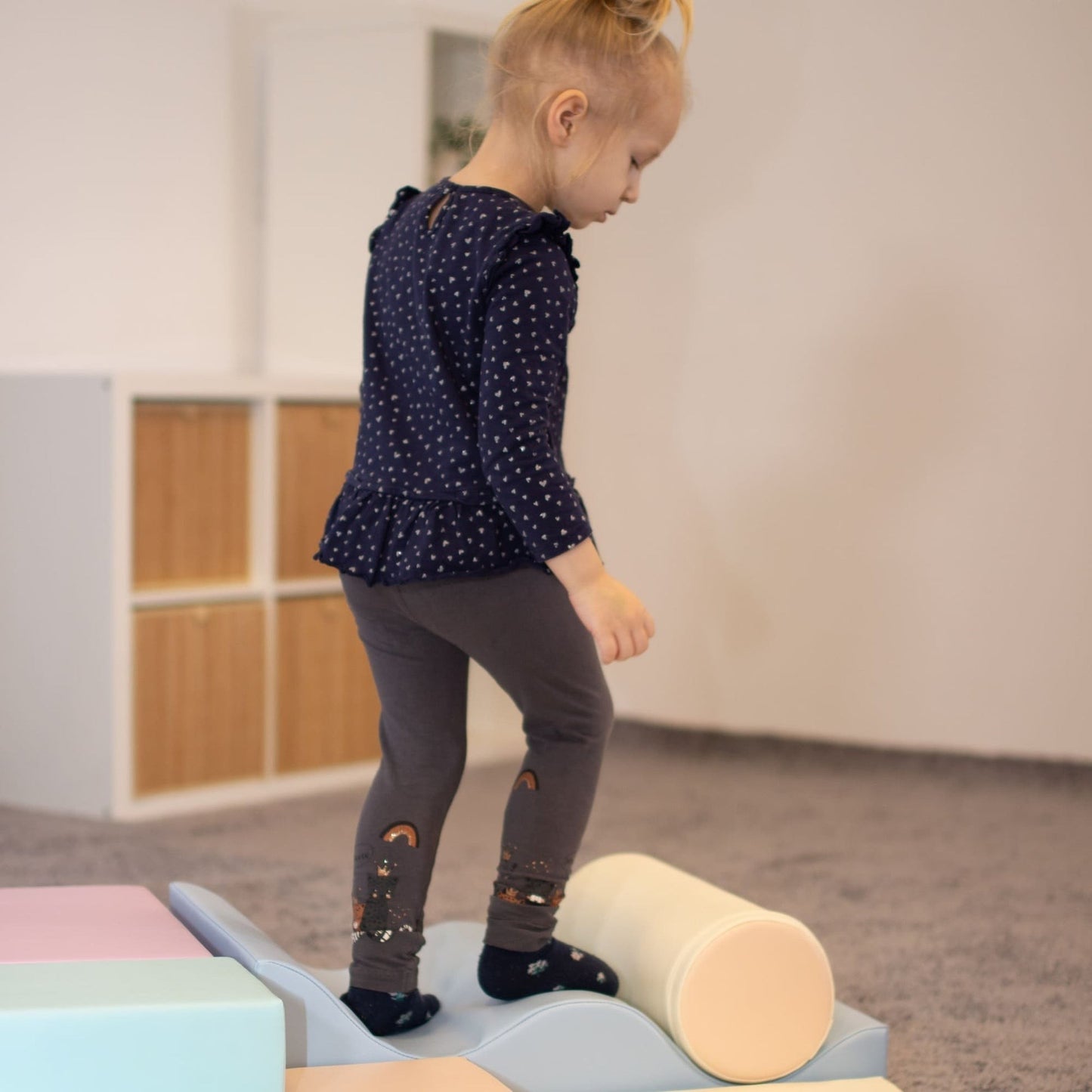 Zachte Speelblokken Zesdelig Pastel Montessori Speelset by IGLU
