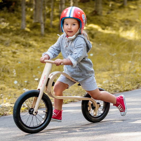 Balansfiets Transformeerbaar Meegroeiend DrieInEen Duurzaam by leg&go