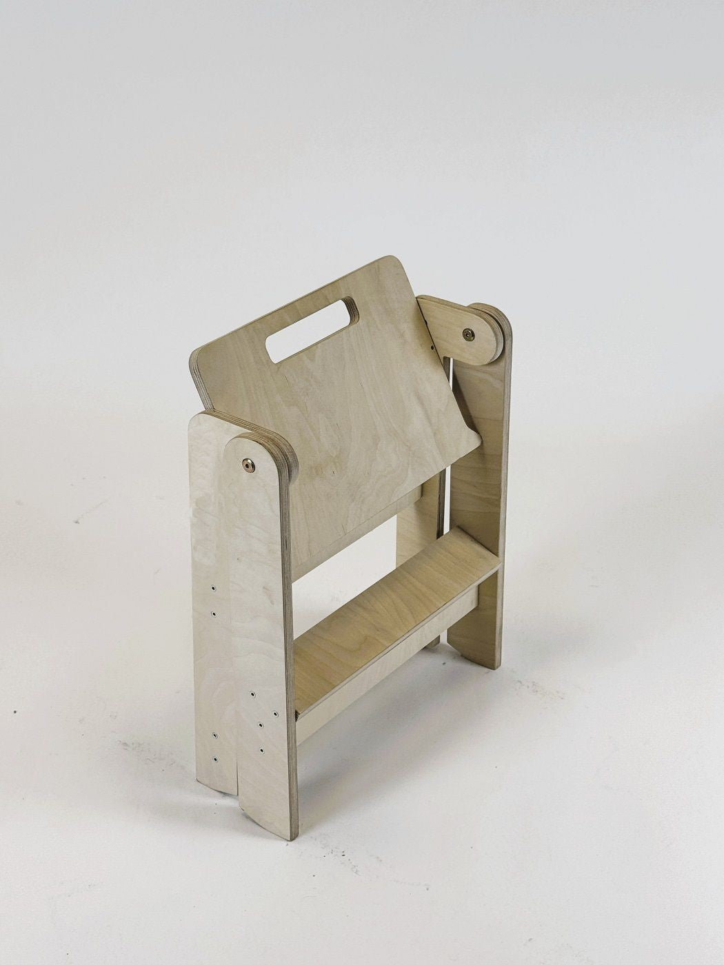 Houten Opstapje Ruimtebesparend Lichtgewicht Compact by Family-scl