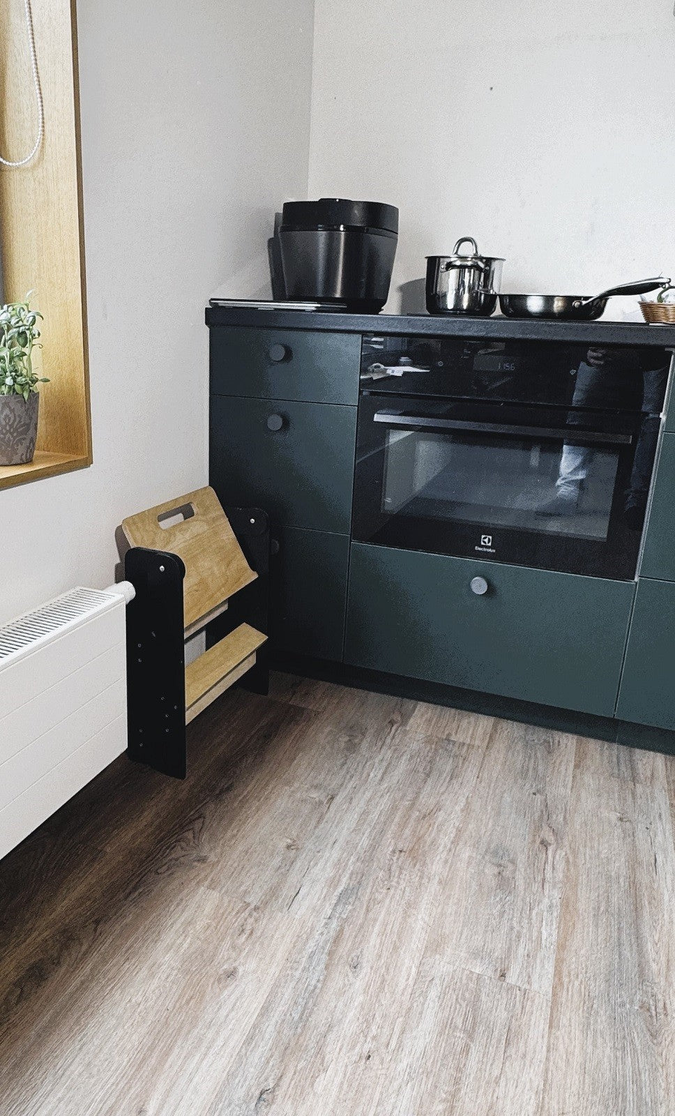 Houten Opstapje Ruimtebesparend Lichtgewicht Compact by Family-scl