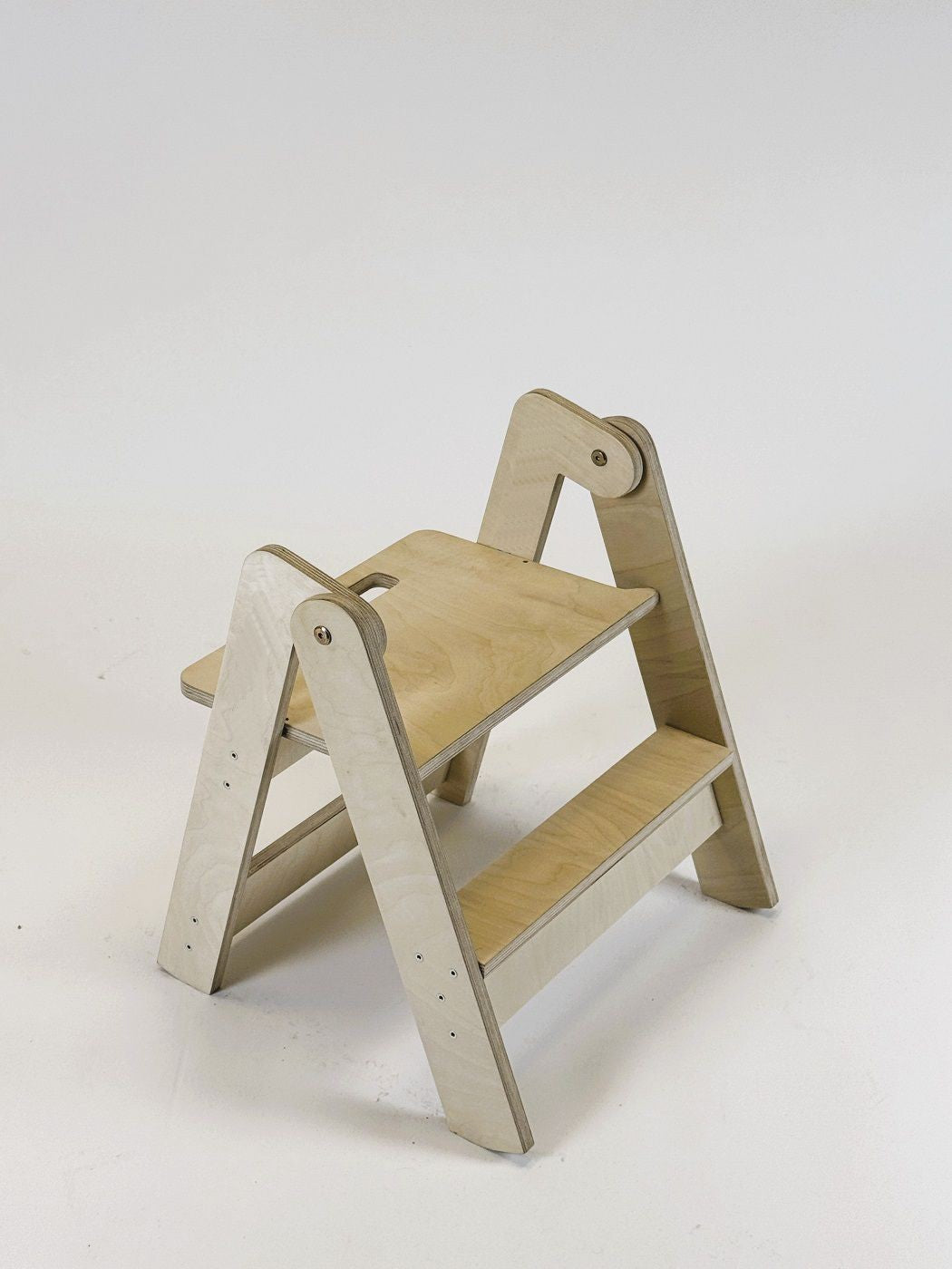 Houten Opstapje Ruimtebesparend Lichtgewicht Compact by Family-scl