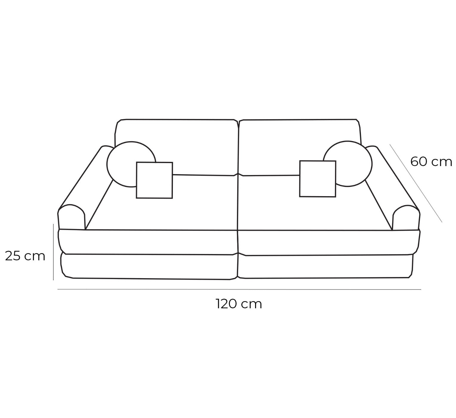 Modulaire Kinderbank Comfortvoorziening Veilig Kinderen by MeowBaby