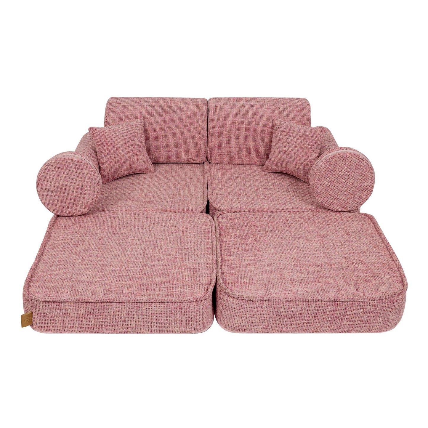 Modulaire Kinderbank Bubblegumroze Voor Kinderen Comfort by MeowBaby
