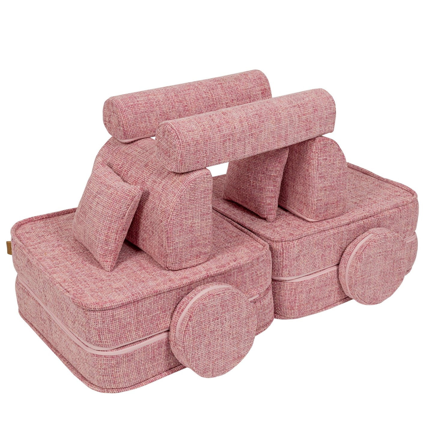 Modulaire Kinderbank Bubblegumroze Voor Kinderen Comfort by MeowBaby
