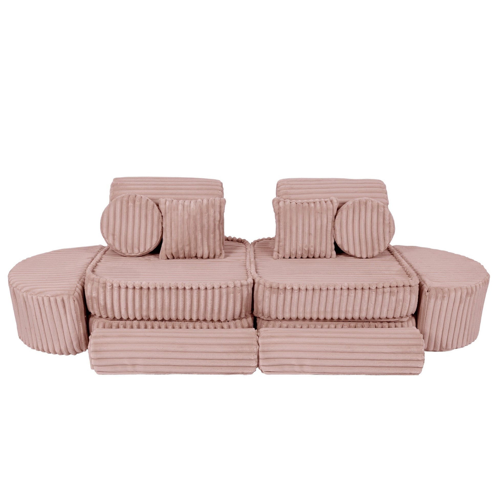 Modulaire Kinderbank Compact Roze Plus Kindvriendelijk by MeowBaby