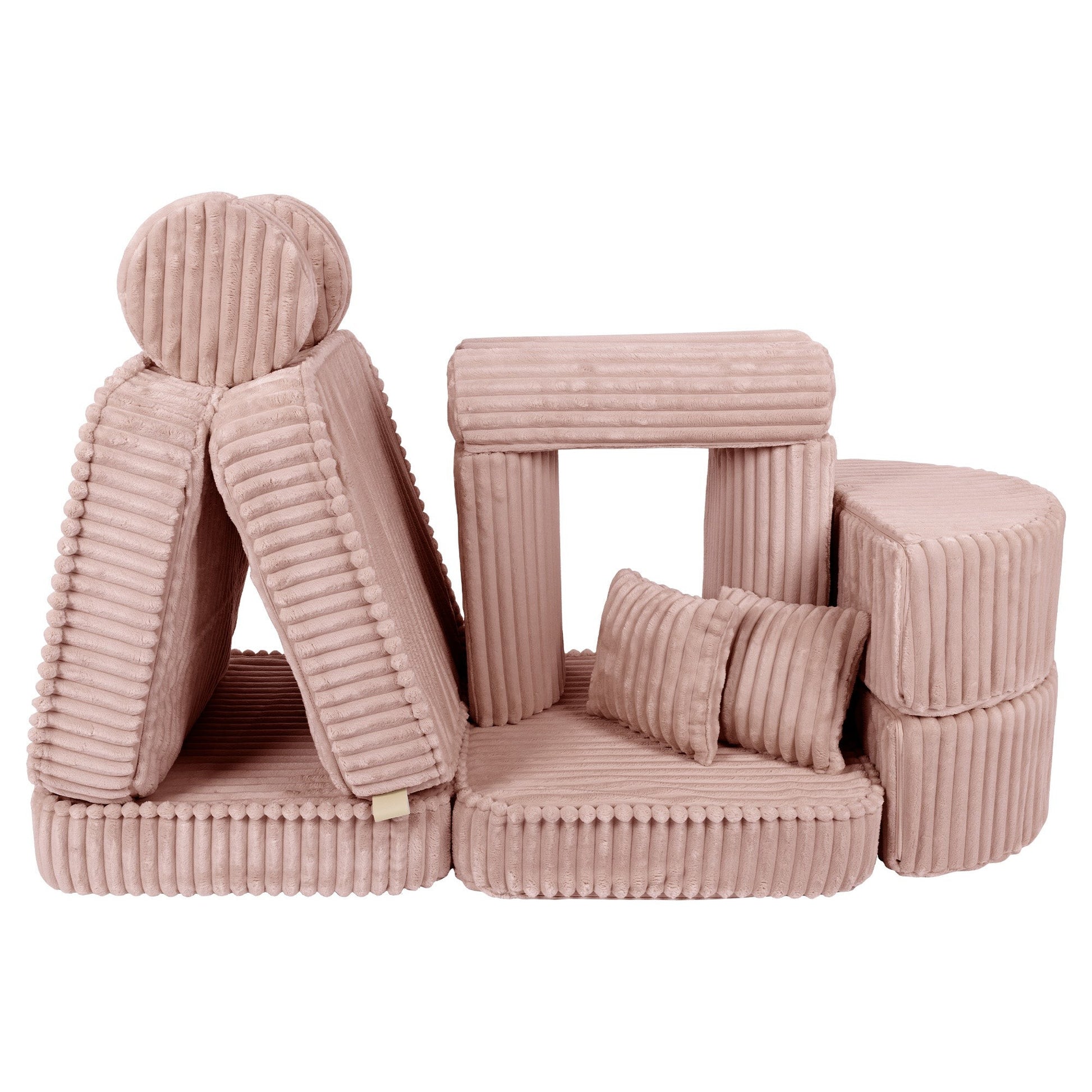 Modulaire Kinderbank Compact Roze Plus Kindvriendelijk by MeowBaby
