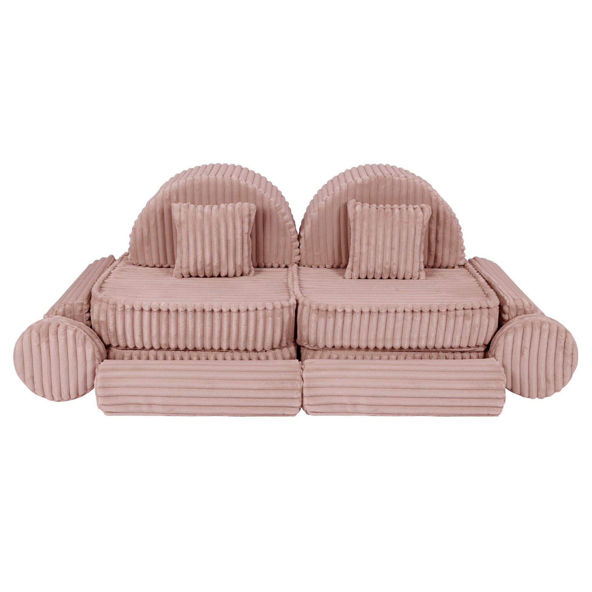 Modulaire Kinderbank Compact Roze Plus Kindvriendelijk by MeowBaby